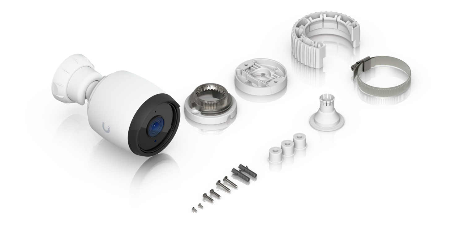 Ubiquiti UVC-G6-BULLET | G6 Bullet Camera | 4K | IP66 | PoE – White