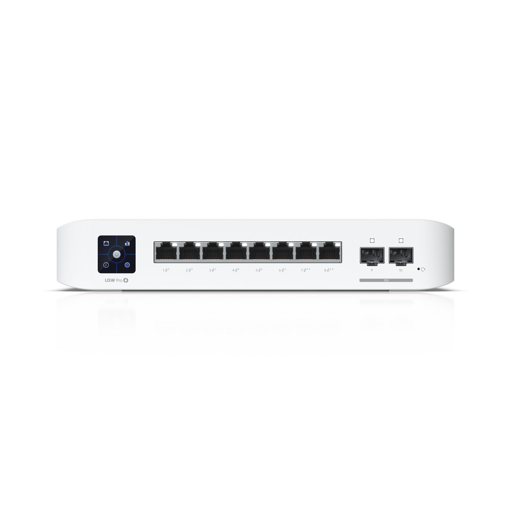 Ubiquiti USW-PRO-8-POE | UniFi Switch Pro 8 PoE | 28 Gbps Switch – Default Title