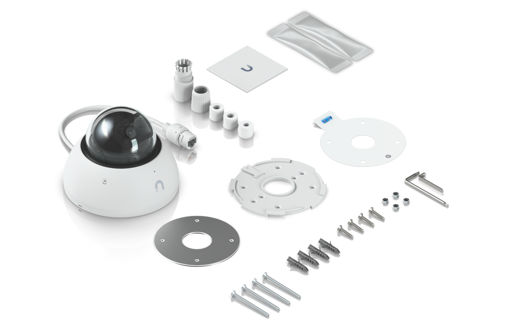 Ubiquiti UVC-AI-DOME | AI Dome Camera | 4K | IP66 | PoE – White