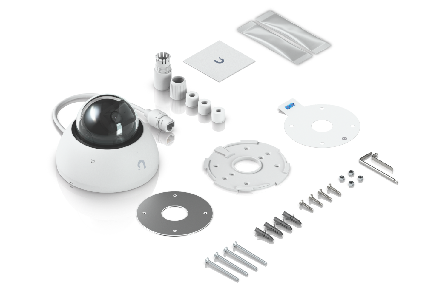 Ubiquiti UVC-AI-DOME | AI Dome Camera | 4K | IP66 | PoE – White