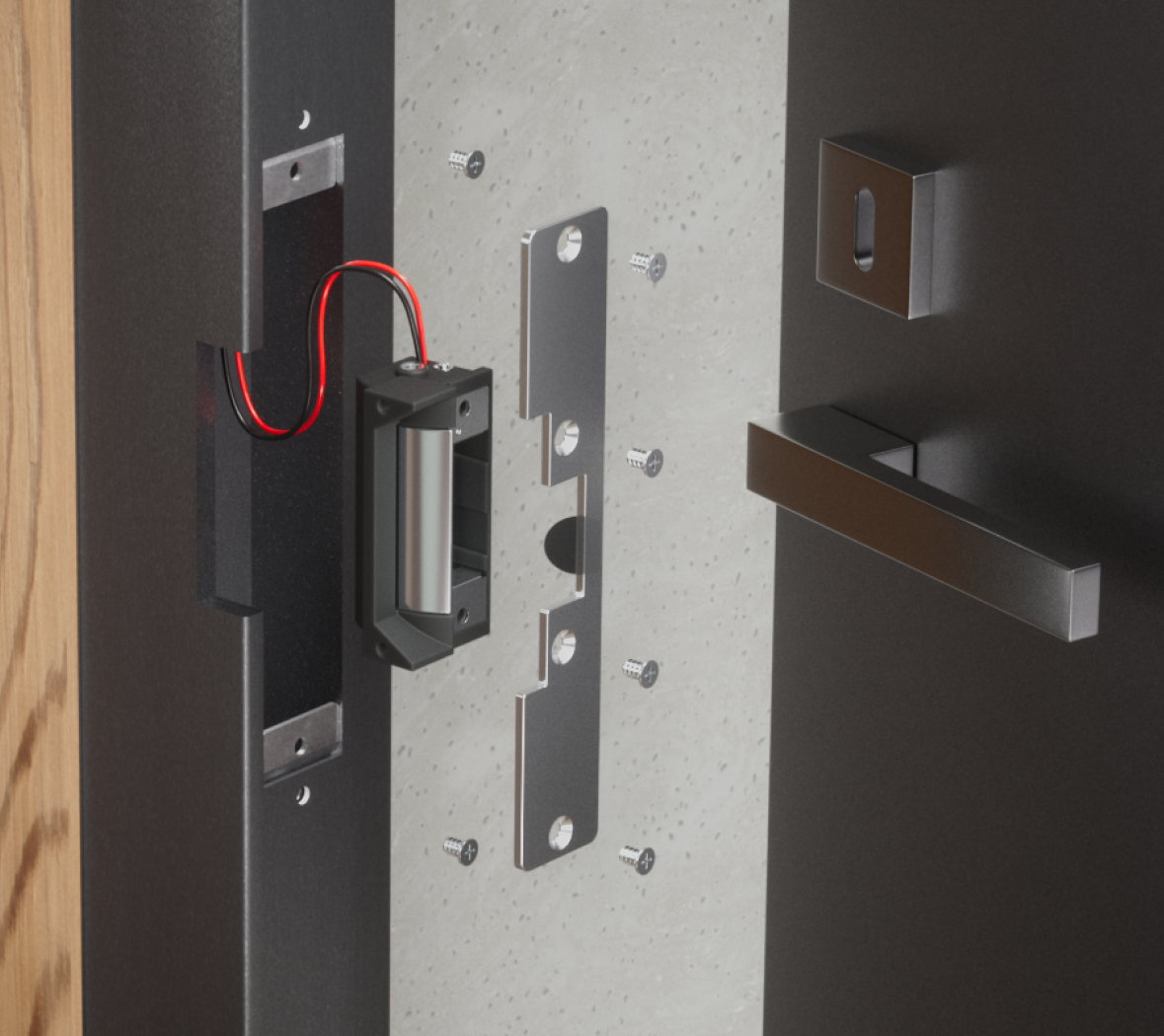 Ubiquiti UA-LOCK-ELECTRIC | UniFi Electric Door Lock – Default Title