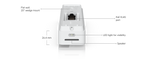 Ubiquiti UVC-DOORBELL-LITE | Doorbell Lite | 5MP | IPX5 | PoE – White