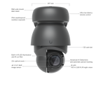 Ubiquiti UVC-AI-PTZ | AI PTZ Camera | 4K | IP66 | 22x Optical – White