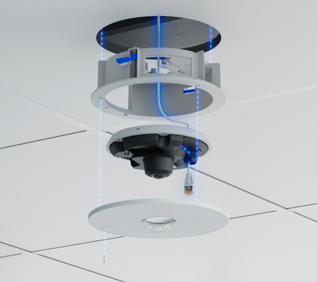 Ubiquiti UACC-G6-PRO-360-FM | G6 Pro 360 Flush Mount – White