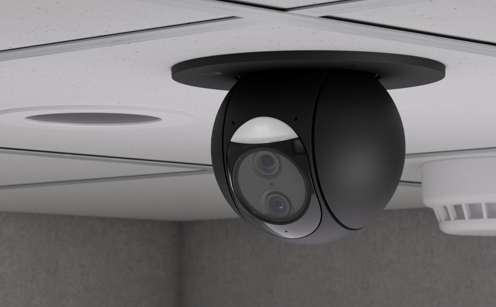 Ubiquiti UACC-G6-PTZ-ICM | G6 PTZ In‑Ceiling Mount – White