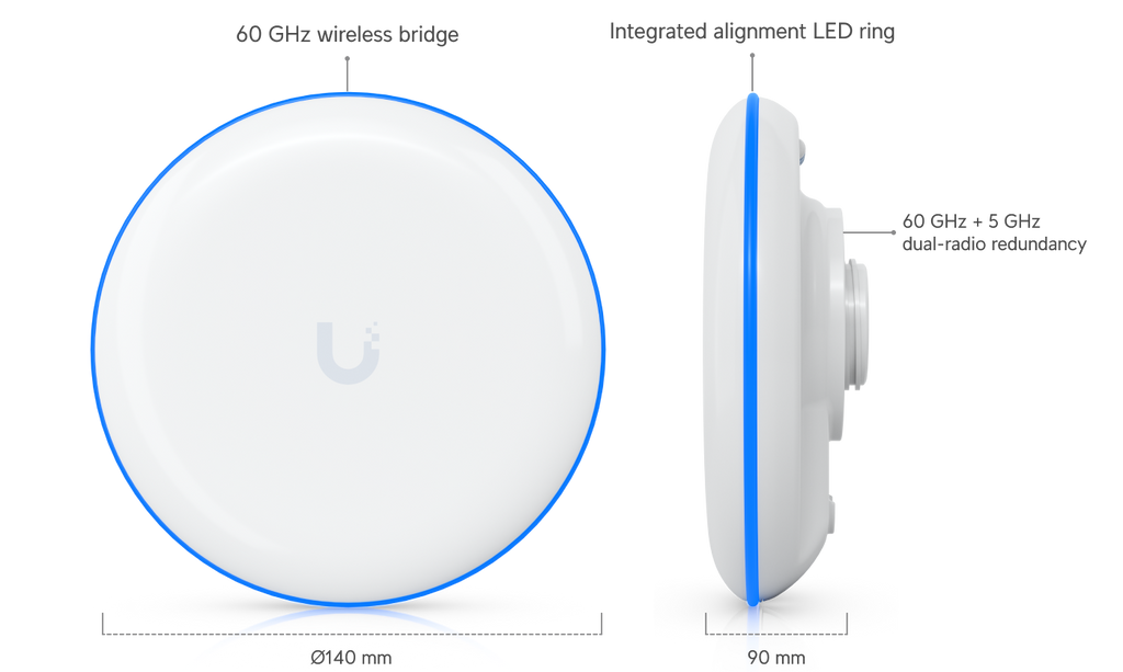 Ubiquiti UBB | UniFi Building‑to‑Building Bridge – Default Title