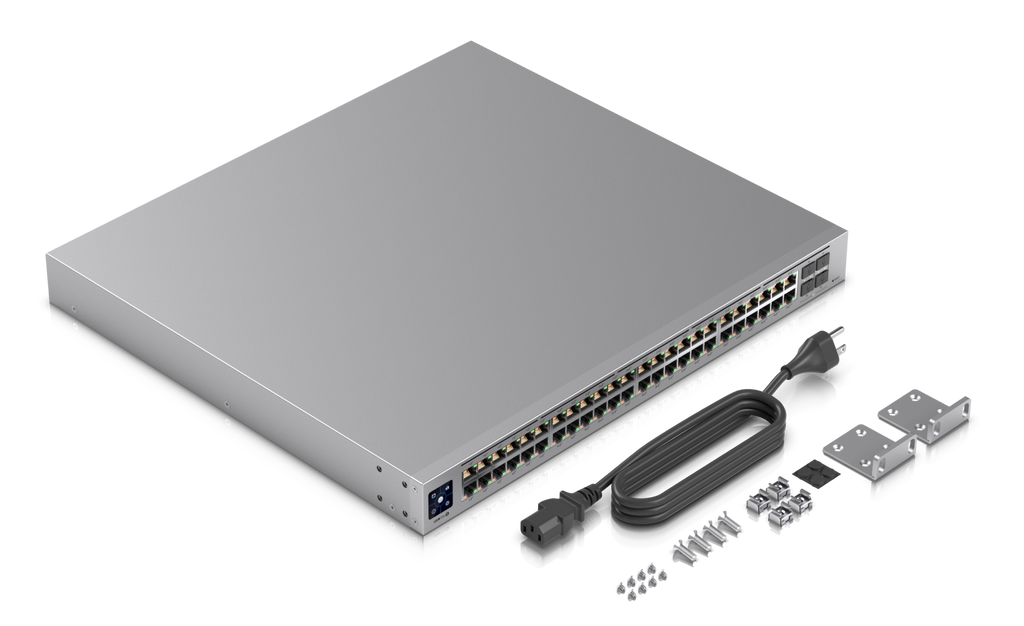 Ubiquiti USW-PRO-48-POE | UniFi Switch Pro 48 PoE | 88 Gbps Switch – Default Title