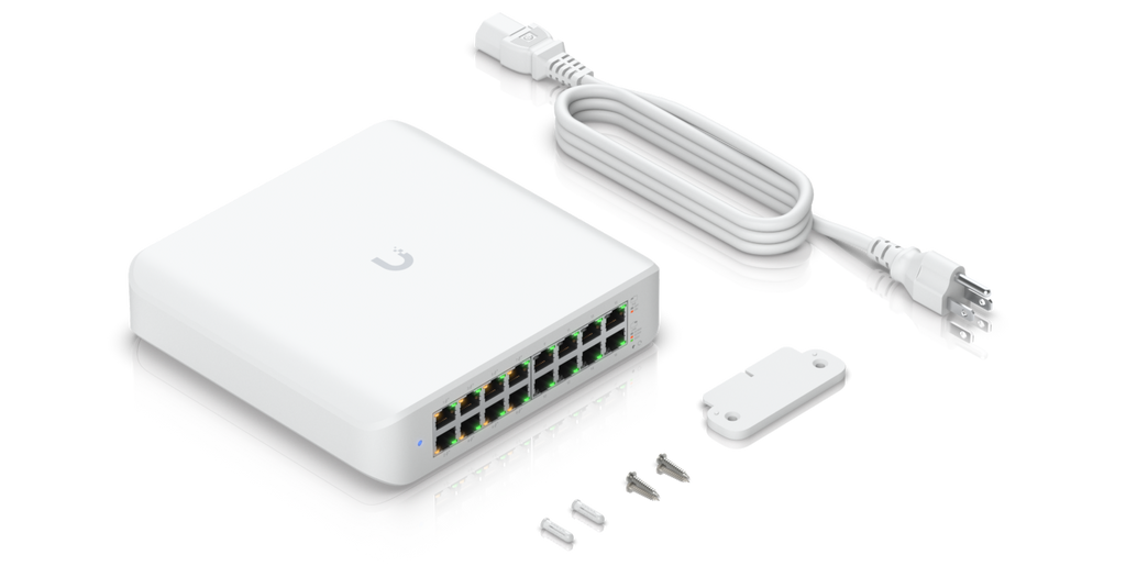 Ubiquiti USW-LITE-16-POE | UniFi Lite 16 PoE Switch | 16 Gbps Switch – Default Title
