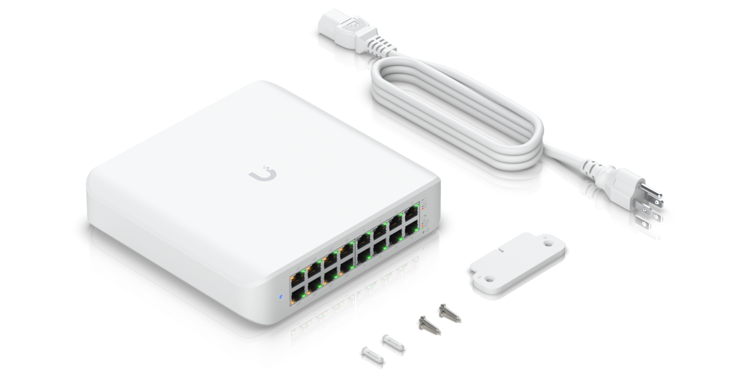 Ubiquiti USW-LITE-16-POE | UniFi Lite 16 PoE Switch | 16 Gbps Switch – Default Title