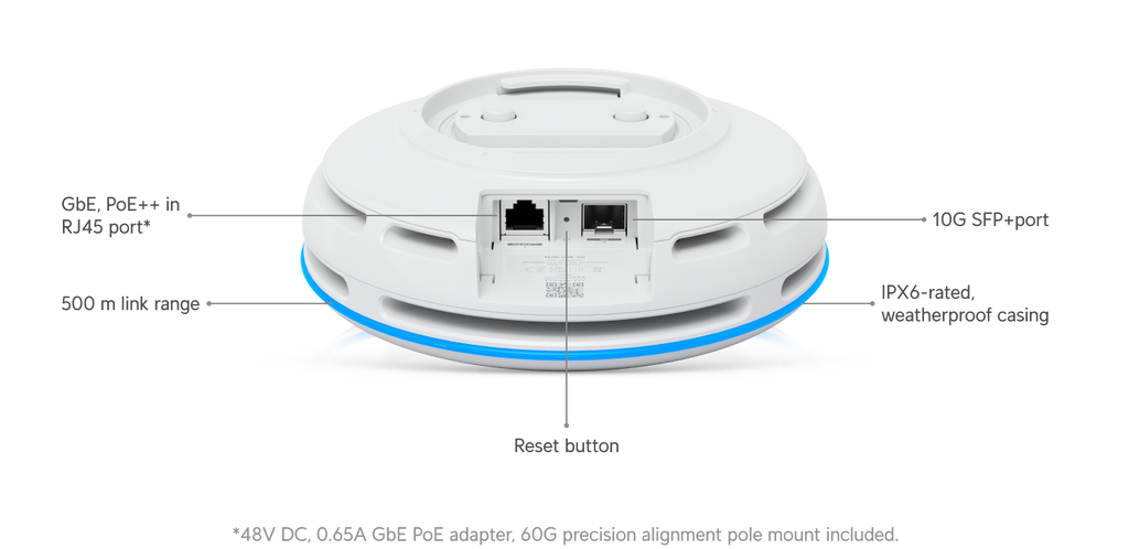 Ubiquiti UBB-XG | UniFi Building‑to‑Building Bridge XG – Default Title