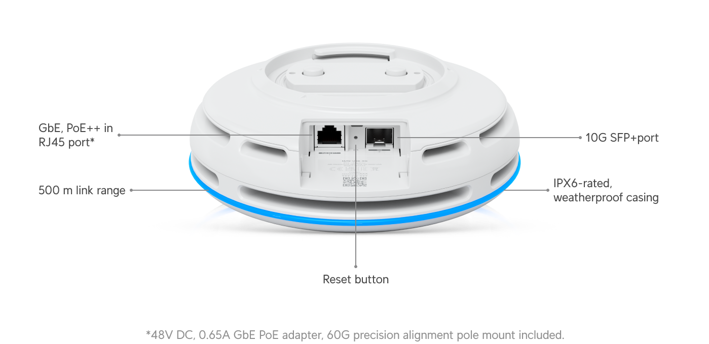 Ubiquiti UBB-XG | UniFi Building‑to‑Building Bridge XG – Default Title