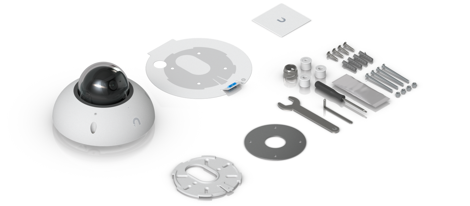 Ubiquiti UVC-G6-DOME | G6 Dome Camera | 4K | IP66 | PoE – White