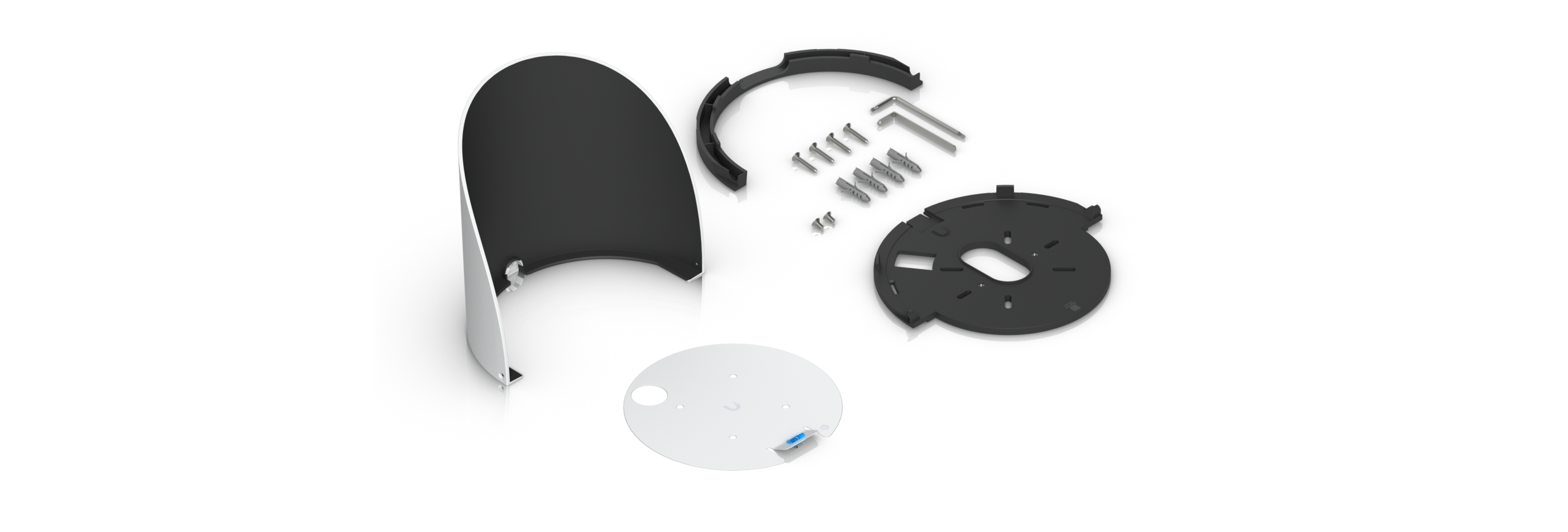 Ubiquiti UACC-G6-DOME-WS | G6 Dome Wall Spacer – White