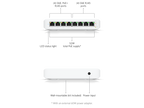 Ubiquiti USW-LITE-8-POE | UniFi Lite 8 PoE Switch | 8 Gbps Switch – Default Title