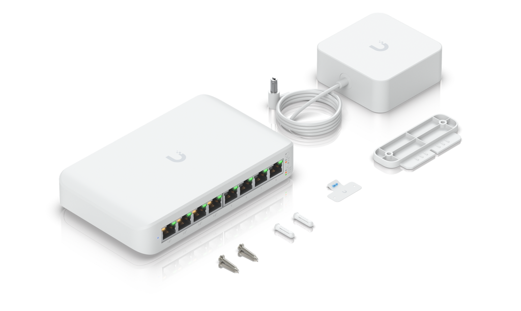 Ubiquiti USW-LITE-8-POE | UniFi Lite 8 PoE Switch | 8 Gbps Switch – Default Title
