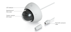 Ubiquiti UVC-AI-DOME | AI Dome Camera | 4K | IP66 | PoE – White