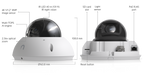 Ubiquiti UVC-G6-PRO-DOME | G6 Pro Dome Camera | 4K | IP66 | 2.36x… – White