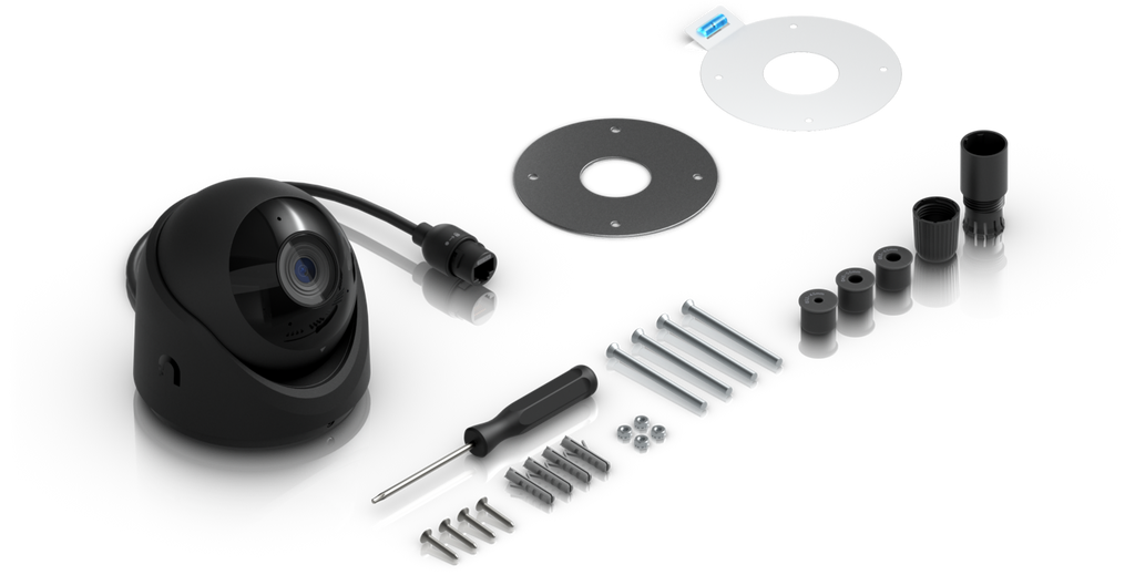 Ubiquiti UVC-G6-TURRET | G6 Turret Camera | 4K | IP66 | PoE – White