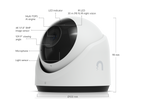 Ubiquiti UVC-G6-TURRET | G6 Turret Camera | 4K | IP66 | PoE – White