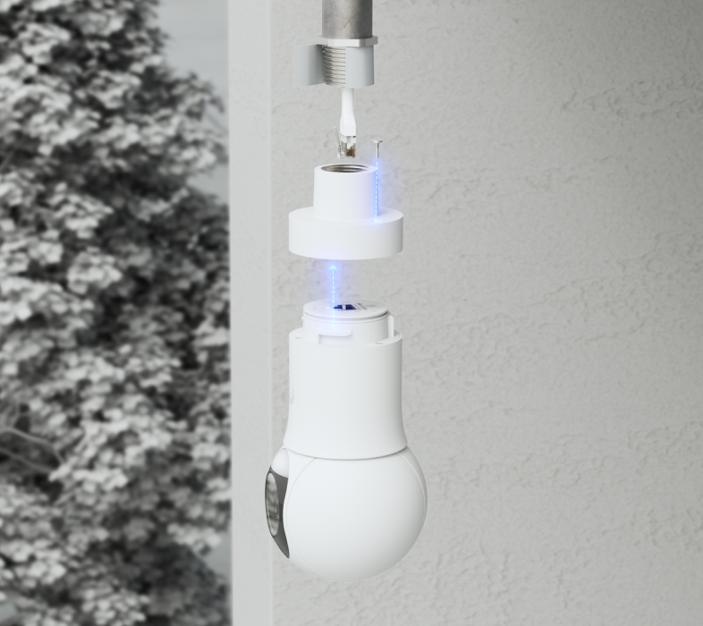 Ubiquiti UACC-G5-PTZ-PM | G5 PTZ Pole Mount – Black