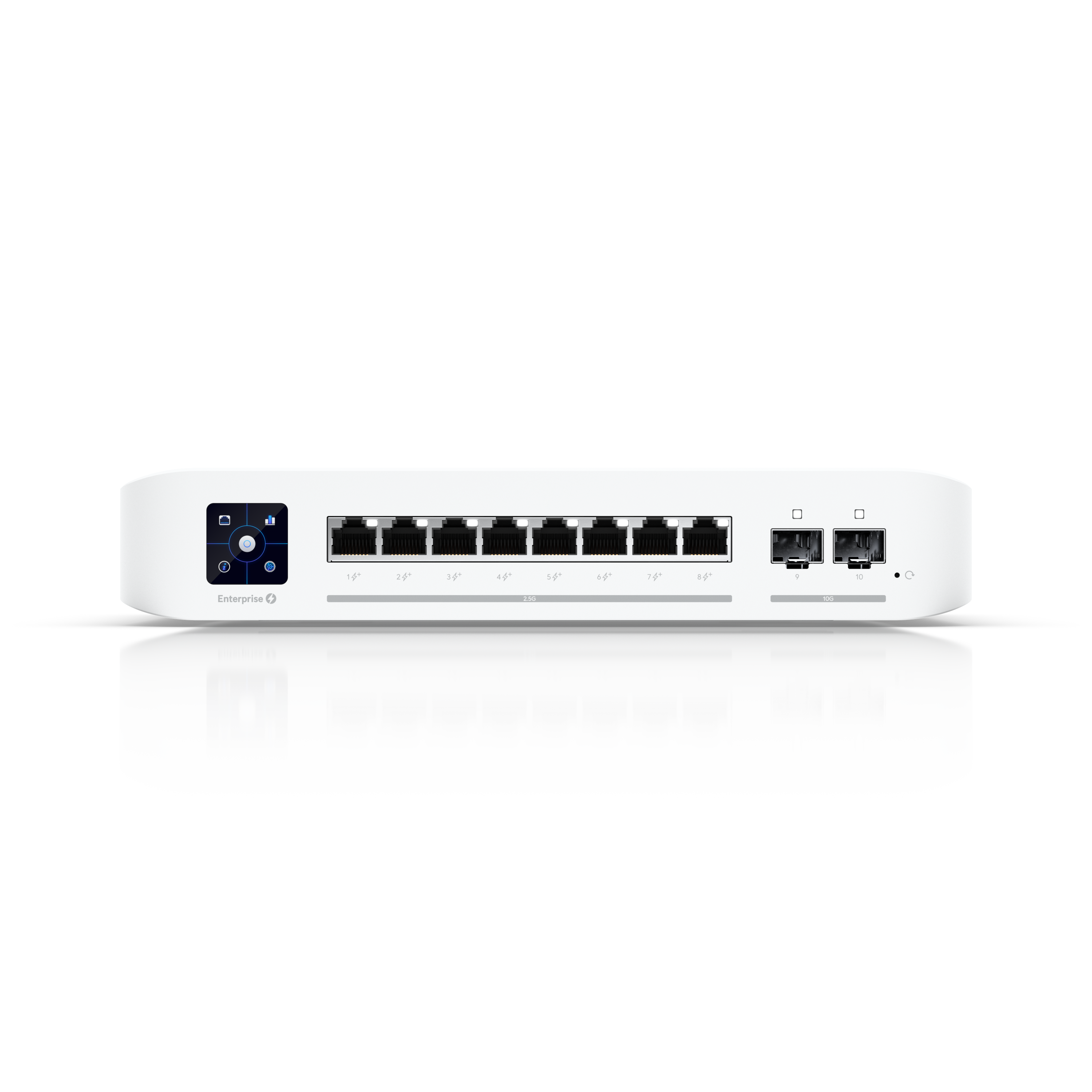 Ubiquiti USW-ENT-8-POE | UniFi Enterprise 8 PoE | 40 Gbps Switch – Default Title