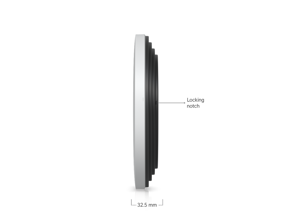 Ubiquiti U7-PRO-XG | UniFi U7 Pro XG | WiFi 7 | 10 GbE | PoE+ – Black