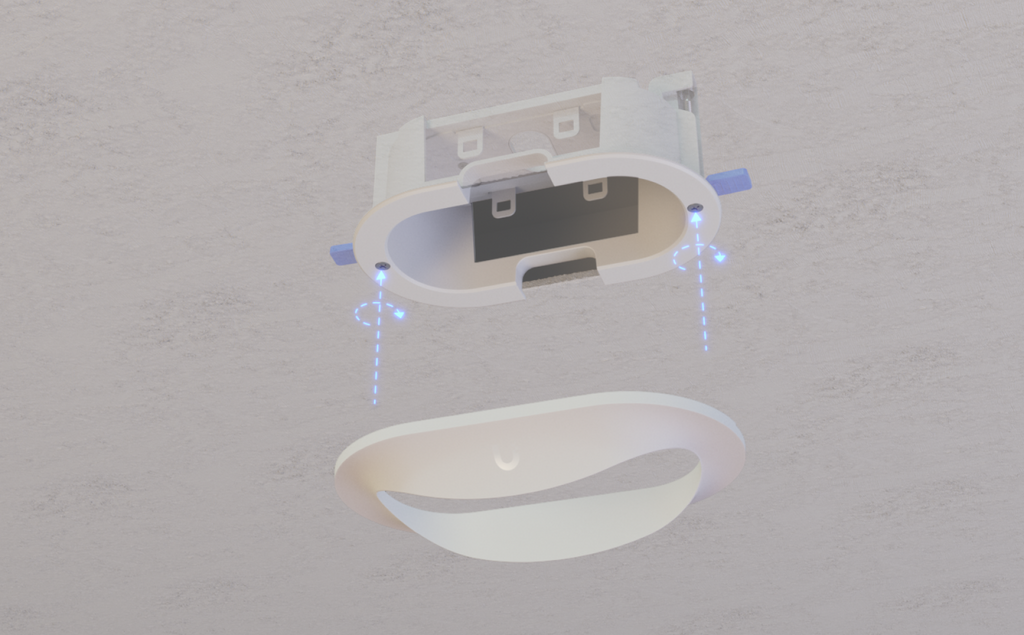 Ubiquiti UACC-G6-180-FM | G6 180° Flush Mount – White
