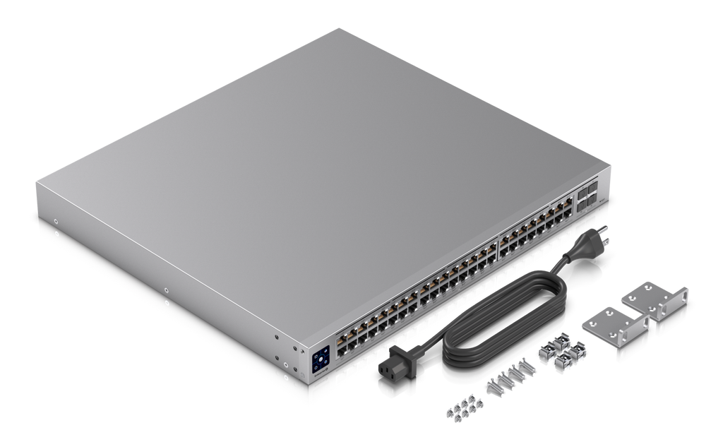 Ubiquiti USW-ENT-48-POE | UniFi Enterprise 48 PoE | 160 Gbps Switch – Default Title