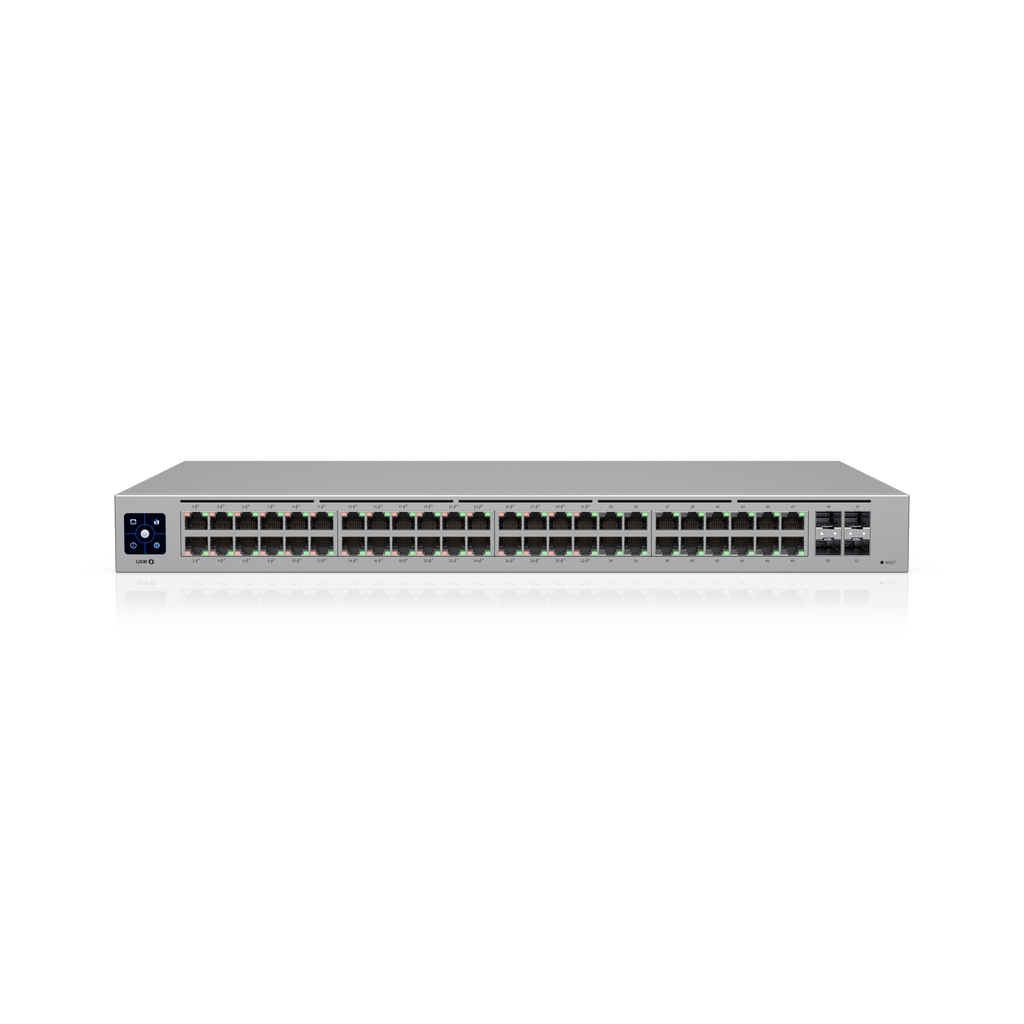 Ubiquiti USW-48-POE | UniFi Switch 48 PoE | 52 Gbps Switch – Default Title