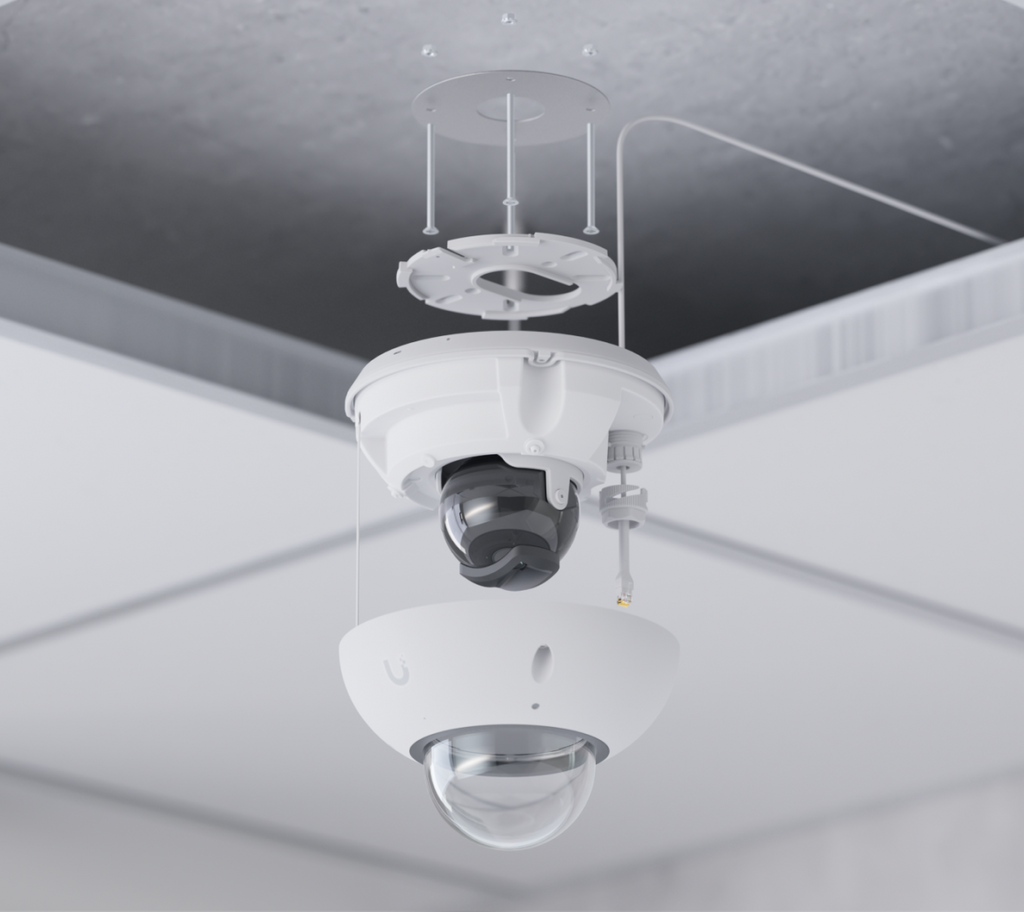 Ubiquiti UVC-G6-DOME | G6 Dome Camera | 4K | IP66 | PoE – White