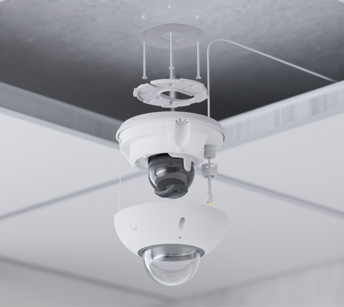 Ubiquiti UVC-G6-DOME | G6 Dome Camera | 4K | IP66 | PoE – White