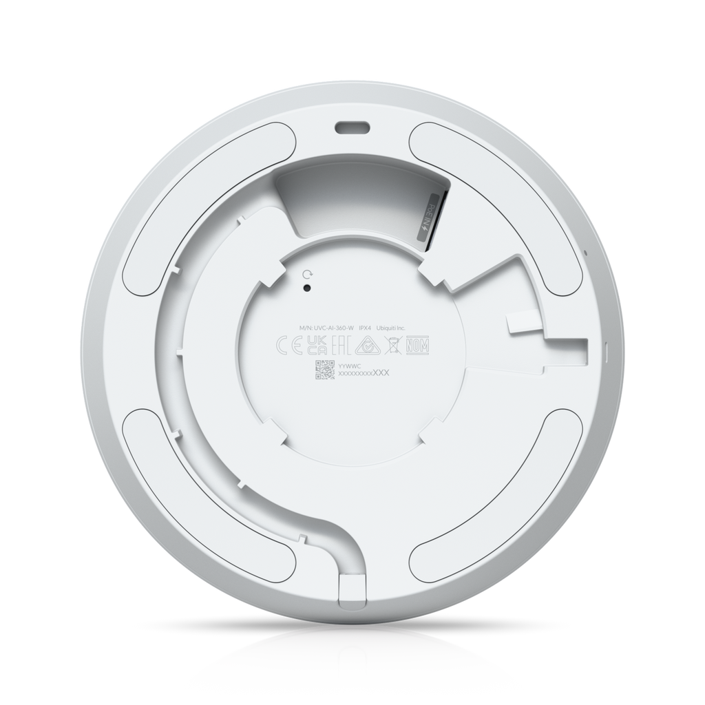 Ubiquiti UVC-AI-360 | AI 360 Camera | 2K | IPX4 (While Covered) | PoE – White