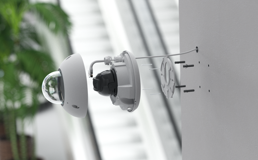 Ubiquiti UVC-G6-DOME | G6 Dome Camera | 4K | IP66 | PoE – White