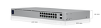 Ubiquiti USW-16-POE | UniFi Switch 16 PoE | 18 Gbps Switch – Default Title