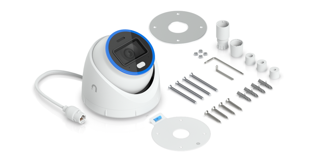 Ubiquiti UVC-AI-TURRET | AI Turret Camera | 4K | IP66 | PoE+ – White