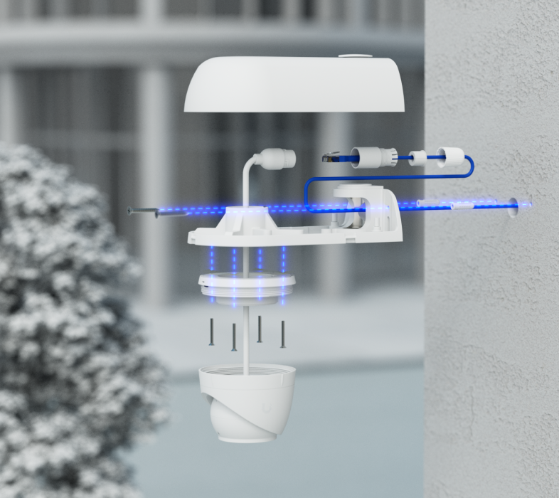 Ubiquiti UAC-CAMERA-AM | Camera Angle Mount – White