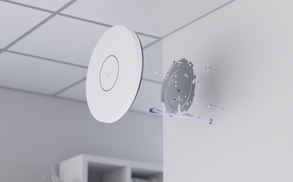 Ubiquiti U7-PRO-XG | UniFi U7 Pro XG | WiFi 7 | 10 GbE | PoE+ – Black