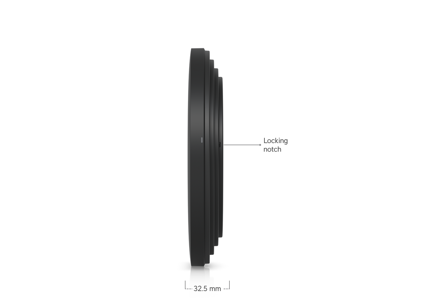 Ubiquiti U7-PRO-XG | UniFi U7 Pro XG | WiFi 7 | 10 GbE | PoE+ – Black