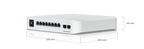 Ubiquiti USW-PRO-8-POE | UniFi Switch Pro 8 PoE | 28 Gbps Switch – Default Title