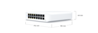 Ubiquiti USW-LITE-16-POE | UniFi Lite 16 PoE Switch | 16 Gbps Switch – Default Title