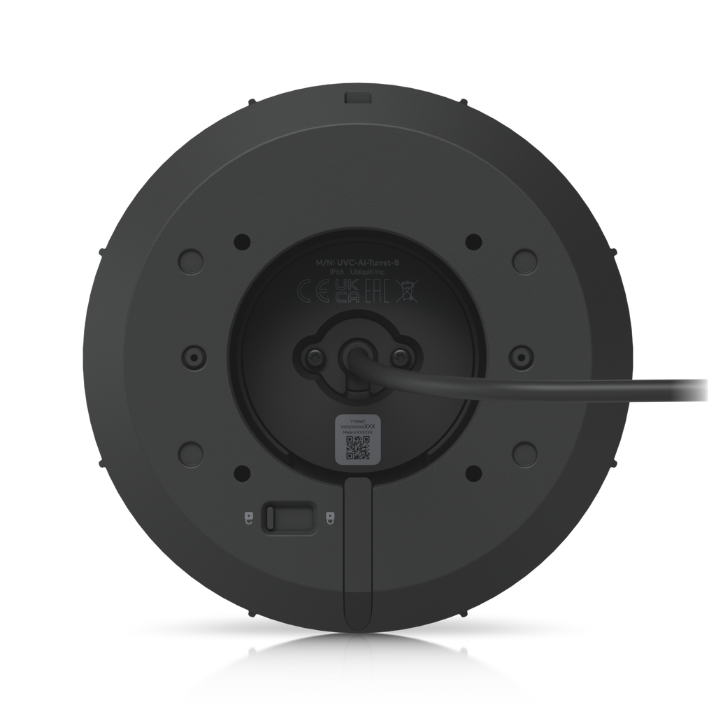 Ubiquiti UVC-AI-TURRET | AI Turret Camera | 4K | IP66 | PoE+ – White