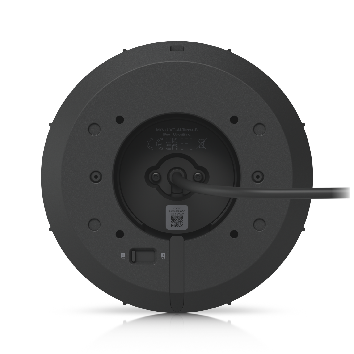 Ubiquiti UVC-AI-TURRET | AI Turret Camera | 4K | IP66 | PoE+ – White