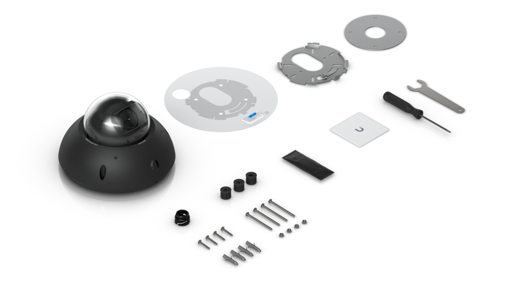 Ubiquiti UVC-G6-PRO-DOME | G6 Pro Dome Camera | 4K | IP66 | 2.36x… – White