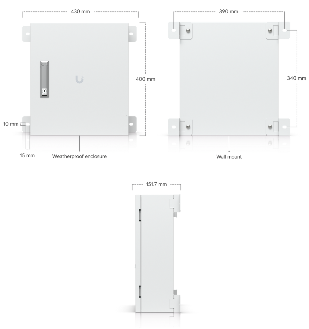 Ubiquiti UACC-JUNCTION-UTILITY | Junction Utility Box – Default Title