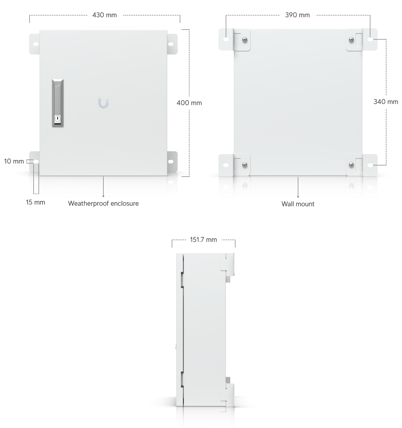 Ubiquiti UACC-JUNCTION-UTILITY | Junction Utility Box – Default Title