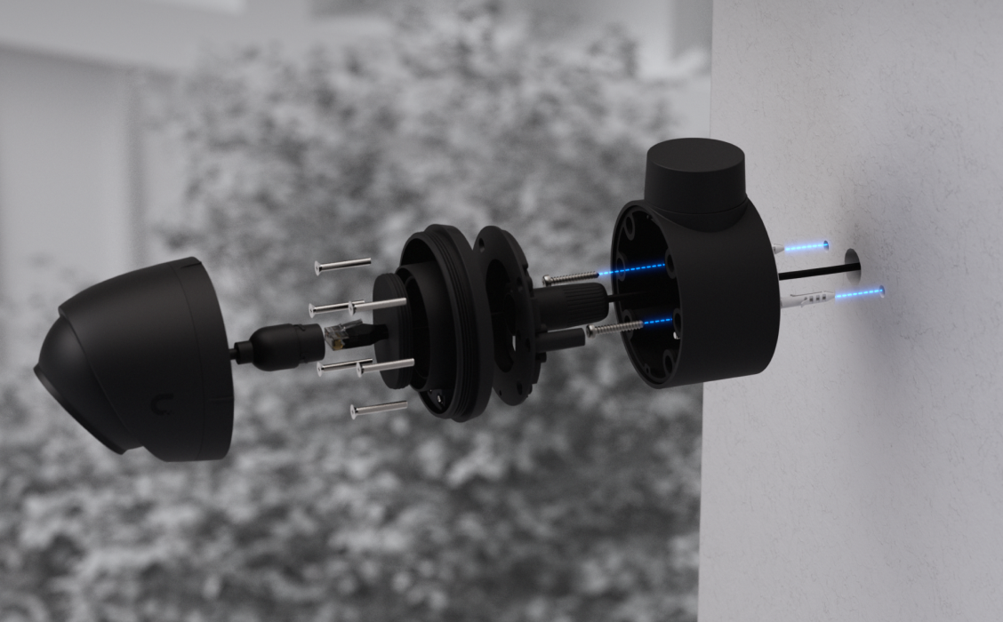 Ubiquiti UAC-CAMERA-CJB | Camera Compact Junction Box – White