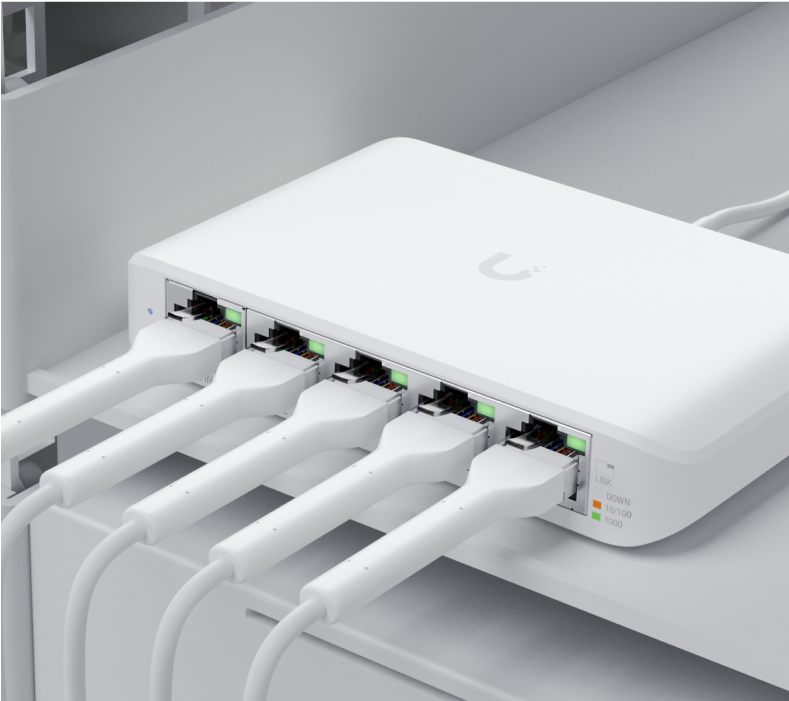Ubiquiti USW-FLEX-MINI | UniFi Switch Flex Mini | 5 Gbps Switch – Default Title