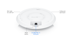 Ubiquiti U6-ENTERPRISE | UniFi 6 Enterprise | WiFi 6E | 2.5 GbE | PoE+ – Default Title