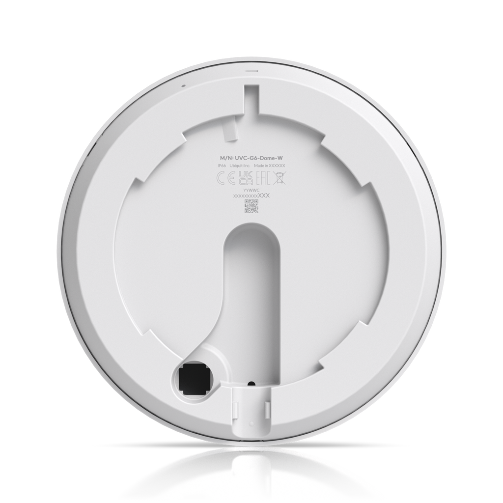 Ubiquiti UVC-G6-DOME | G6 Dome Camera | 4K | IP66 | PoE – White