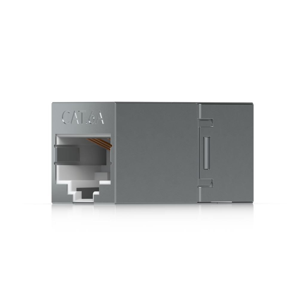 Ubiquiti UACC-RJ45-COUPLER-C6A | RJ45 Inline Coupler – Cat6A